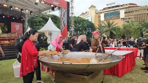 Panduan penggunaan alat masak besar