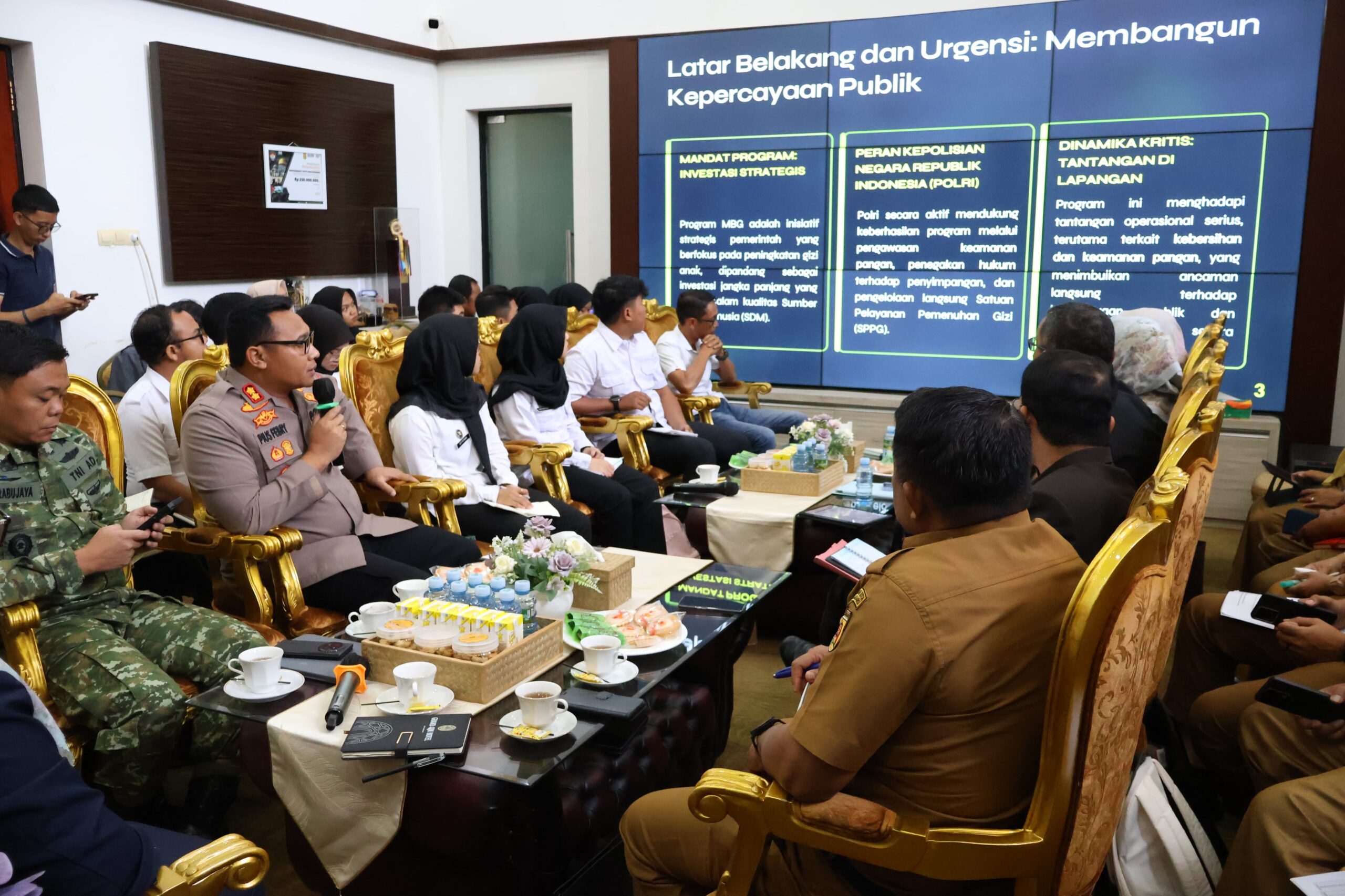 Koordinasi Tim Lintas Divisi MBG Sinergi Kuat