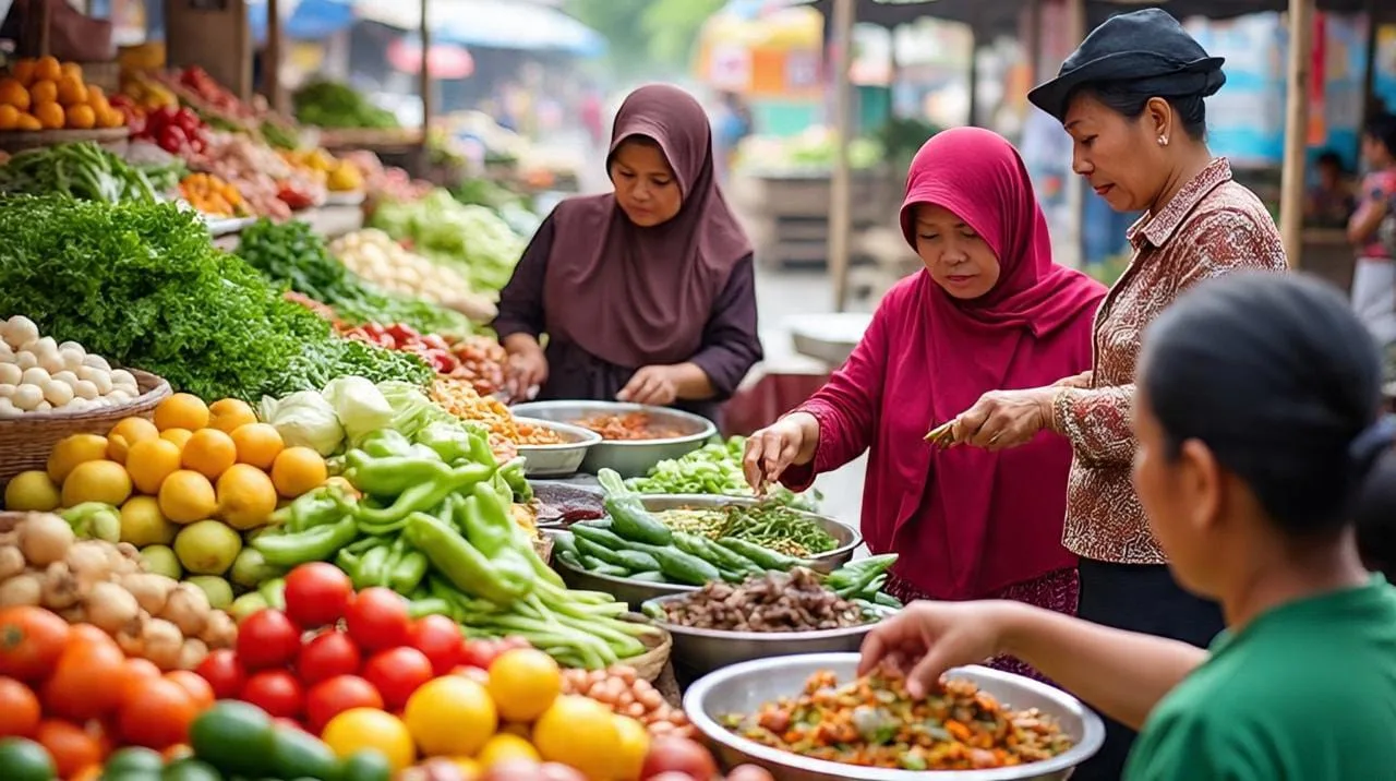 Penggunaan Bahan Pangan Lokal Segar Berkualitas Tinggi