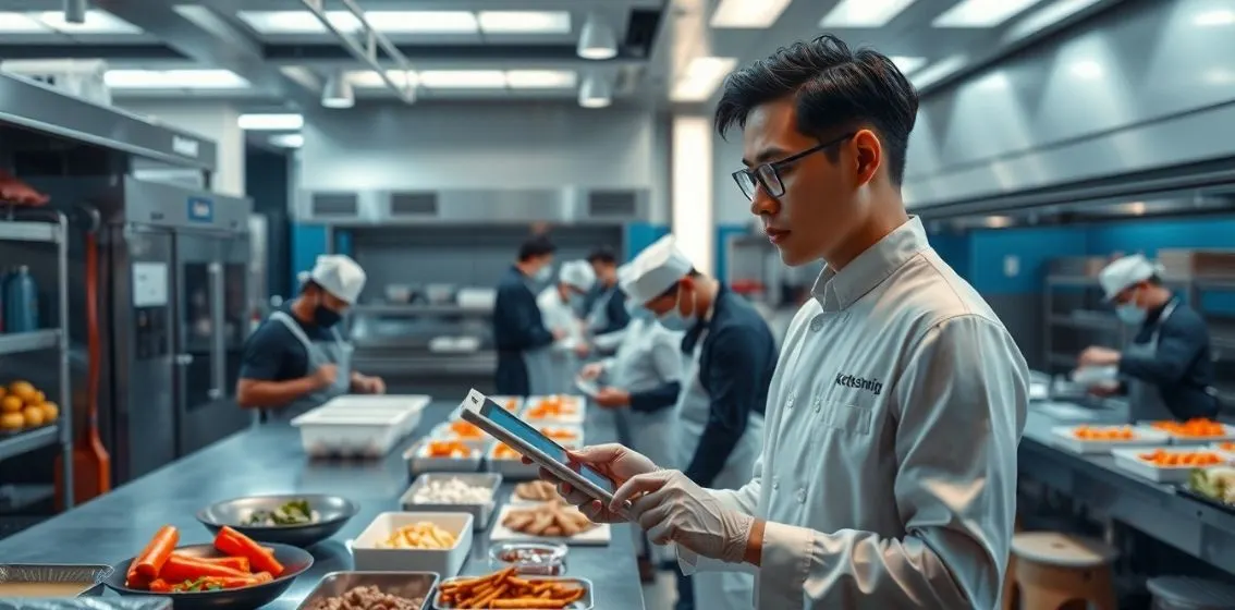 penerapan manajemen dapur otomatis