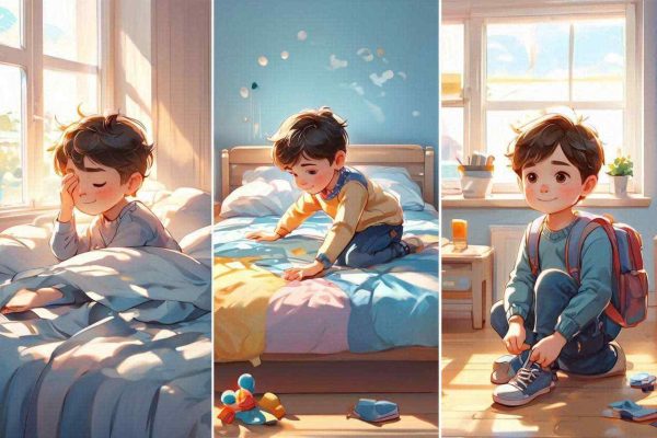 rutinitas pagi anak yang produktif