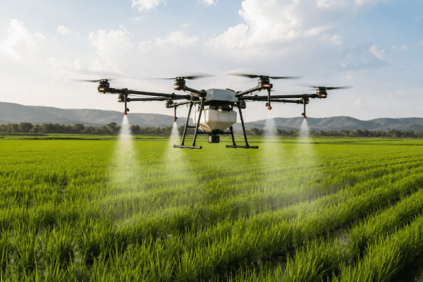 keuntungan menggunakan drone sprayer pertanian